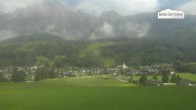 Archiv Foto Webcam Leogang Dorfblick 09:00