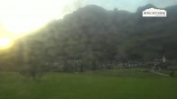 Archiv Foto Webcam Leogang Dorfblick 19:00