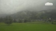 Archiv Foto Webcam Leogang Dorfblick 15:00