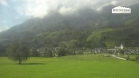 Archiv Foto Webcam Leogang Dorfblick 15:00