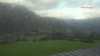 Archiv Foto Webcam Leogang Dorfblick 19:00
