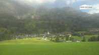 Archiv Foto Webcam Leogang Dorfblick 09:00