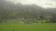 Archiv Foto Webcam Leogang Dorfblick 13:00