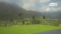Archiv Foto Webcam Leogang Dorfblick 15:00
