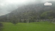 Archiv Foto Webcam Leogang Dorfblick 15:00