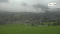 Archiv Foto Webcam Leogang Dorfblick 07:00