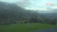 Archiv Foto Webcam Leogang Dorfblick 19:00