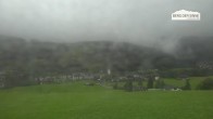 Archiv Foto Webcam Leogang Dorfblick 17:00
