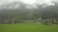 Archiv Foto Webcam Leogang Dorfblick 13:00