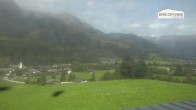 Archiv Foto Webcam Leogang Dorfblick 13:00