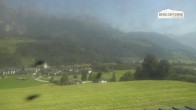 Archiv Foto Webcam Leogang Dorfblick 09:00