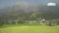 Archiv Foto Webcam Leogang Dorfblick 11:00