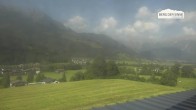 Archiv Foto Webcam Leogang Dorfblick 15:00