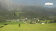 Archiv Foto Webcam Leogang Dorfblick 11:00