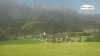 Archiv Foto Webcam Leogang Dorfblick 15:00