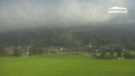Archiv Foto Webcam Leogang Dorfblick 07:00
