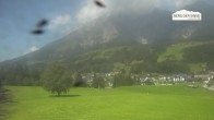 Archiv Foto Webcam Leogang Dorfblick 11:00