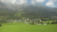 Archiv Foto Webcam Leogang Dorfblick 09:00