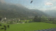 Archiv Foto Webcam Leogang Dorfblick 11:00