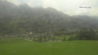 Archiv Foto Webcam Leogang Dorfblick 15:00