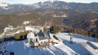 Archiv Foto Webcam Semmering: Blick auf den Hirschenkogel 09:00