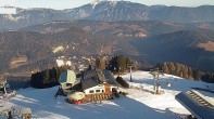 Archiv Foto Webcam Semmering: Blick auf den Hirschenkogel 07:00