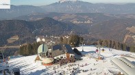 Archiv Foto Webcam Semmering: Blick auf den Hirschenkogel 13:00