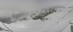 Archived image Webcam Top Station Hohsaas Gondola Saas-Grund 09:00