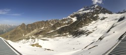 Archiv Foto Webcam Bergstation Hohsaas Saas-Grund 09:00