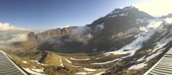 Archived image Webcam Top Station Hohsaas Gondola Saas-Grund 07:00