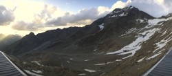 Archiv Foto Webcam Bergstation Hohsaas Saas-Grund 19:00