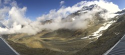 Archiv Foto Webcam Bergstation Hohsaas Saas-Grund 09:00