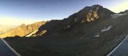 Archiv Foto Webcam Bergstation Hohsaas Saas-Grund 08:00