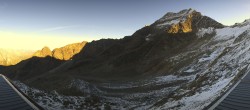 Archived image Webcam Top Station Hohsaas Gondola Saas-Grund 08:00