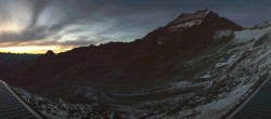 Archived image Webcam Top Station Hohsaas Gondola Saas-Grund 19:00