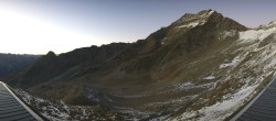 Archiv Foto Webcam Bergstation Hohsaas Saas-Grund 19:00