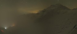 Archiv Foto Webcam Bergstation Hohsaas Saas-Grund 01:00
