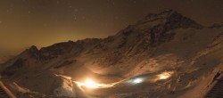 Archiv Foto Webcam Bergstation Hohsaas Saas-Grund 03:00