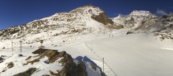 Archived image Webcam Mid-Station Kreuzboden Gondola Saas-Grund Hohsaas 13:00