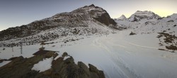 Archiv Foto Webcam Mittelstation Kreuzboden Saas-Grund Hohsaas 06:00