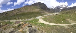 Archiv Foto Webcam Mittelstation Kreuzboden Saas-Grund Hohsaas 13:00