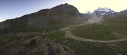 Archived image Webcam Mid-Station Kreuzboden Gondola Saas-Grund Hohsaas 06:00