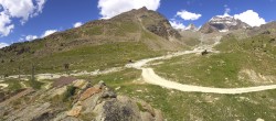 Archiv Foto Webcam Mittelstation Kreuzboden Saas-Grund Hohsaas 13:00