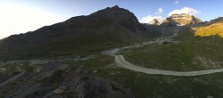 Archived image Webcam Mid-Station Kreuzboden Gondola Saas-Grund Hohsaas 19:00