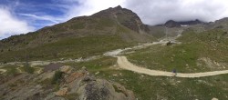 Archiv Foto Webcam Mittelstation Kreuzboden Saas-Grund Hohsaas 11:00