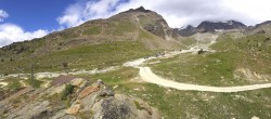 Archiv Foto Webcam Mittelstation Kreuzboden Saas-Grund Hohsaas 13:00