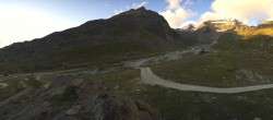 Archiv Foto Webcam Mittelstation Kreuzboden Saas-Grund Hohsaas 19:00