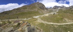 Archiv Foto Webcam Mittelstation Kreuzboden Saas-Grund Hohsaas 13:00