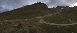 Archiv Foto Webcam Mittelstation Kreuzboden Saas-Grund Hohsaas 19:00