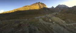 Archiv Foto Webcam Mittelstation Kreuzboden Saas-Grund Hohsaas 08:00